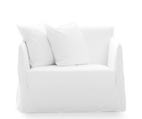 Gervasoni Ghost 09 Loungestol - Lino Bianco