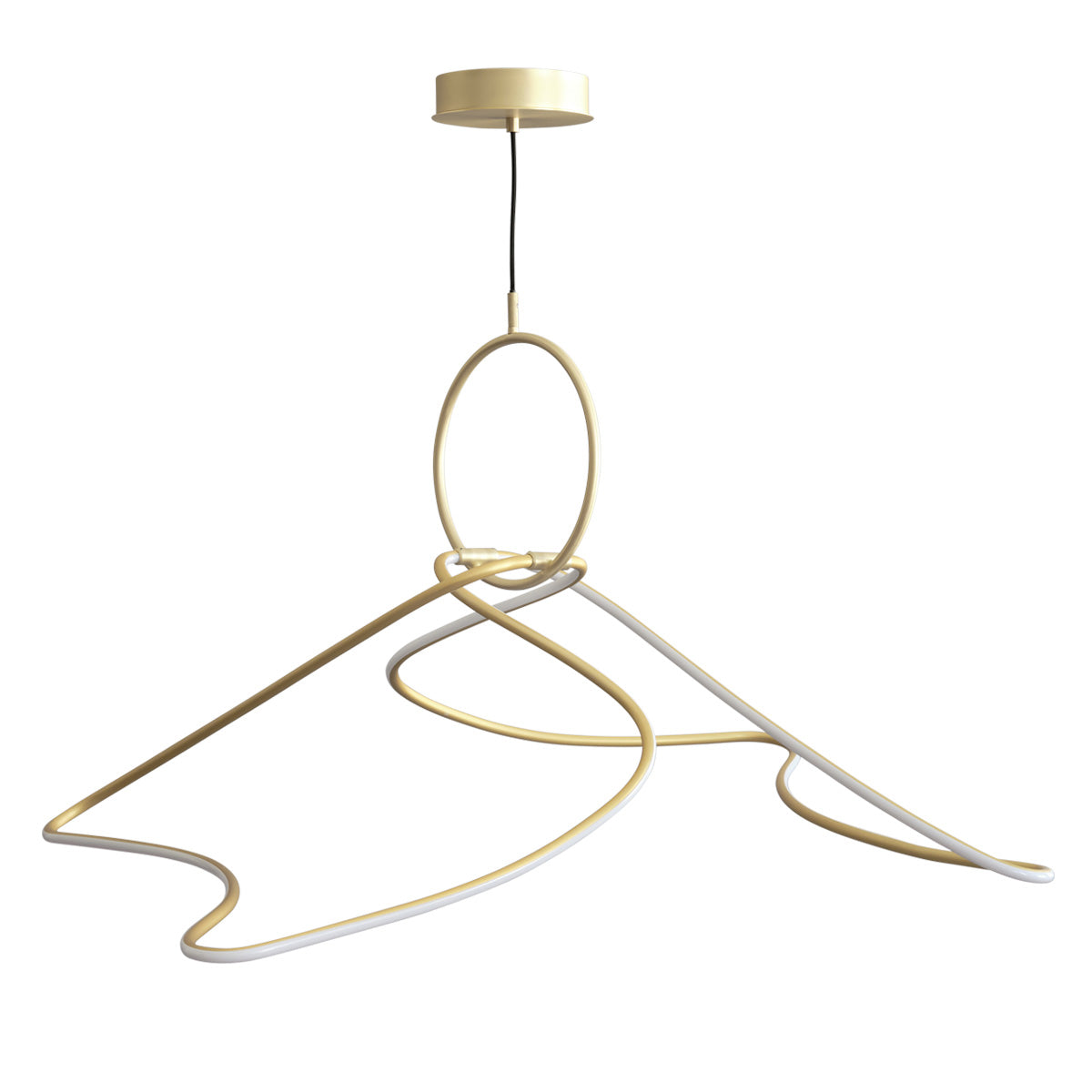101 CPH Kumo Chandelier - Big - Brass