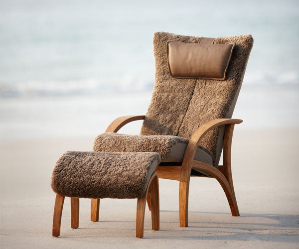 Brunstad Delta Adventure Original - Fåreskind - Inkl. Skammel