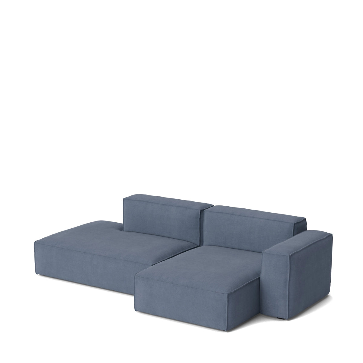 HAY Mags Soft Sofa - 2,5P - Low Arm - Combination 3 - Aftageligt Betræk - Linara 198