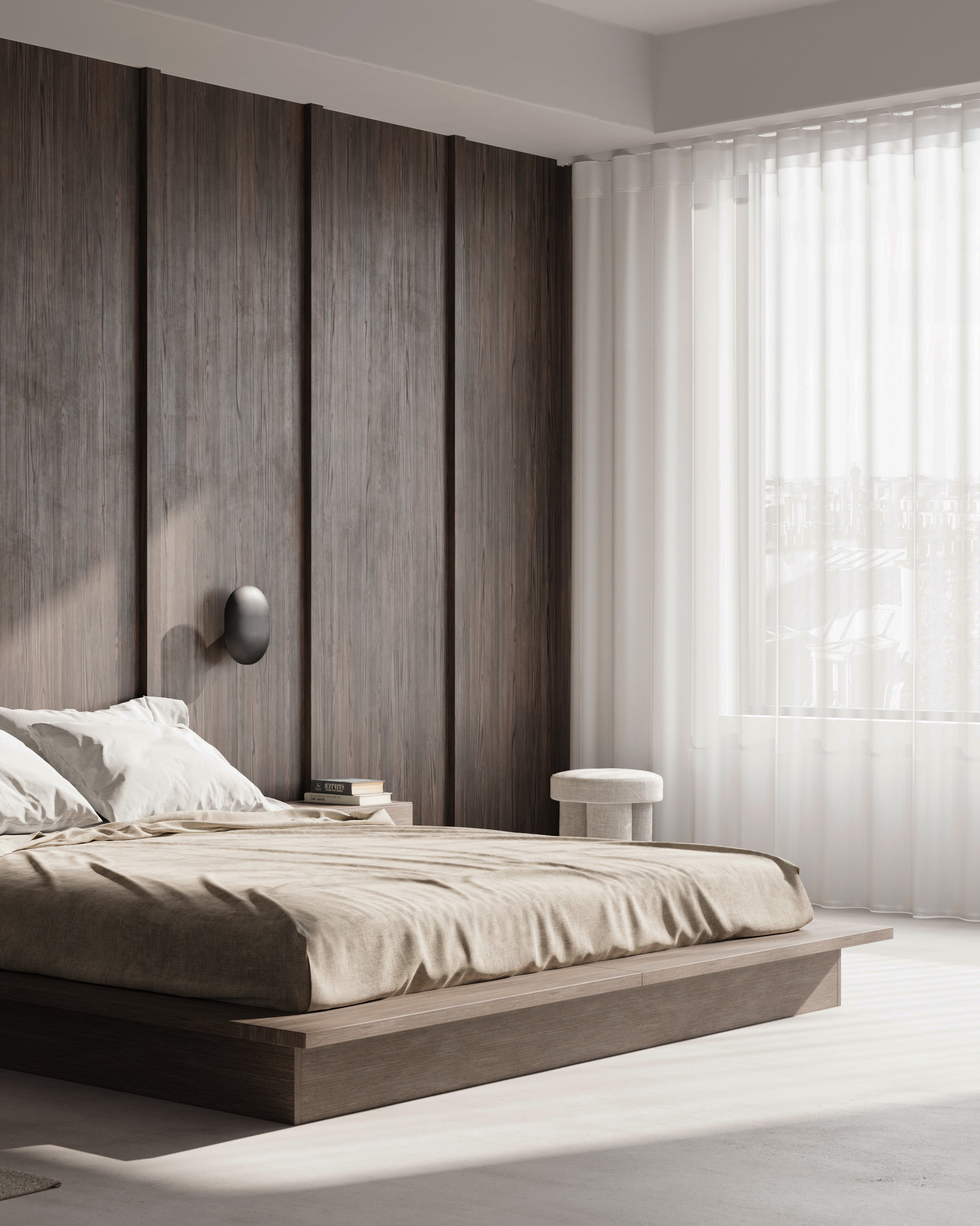 101 CPH Clam Wall Lamp - Bronze