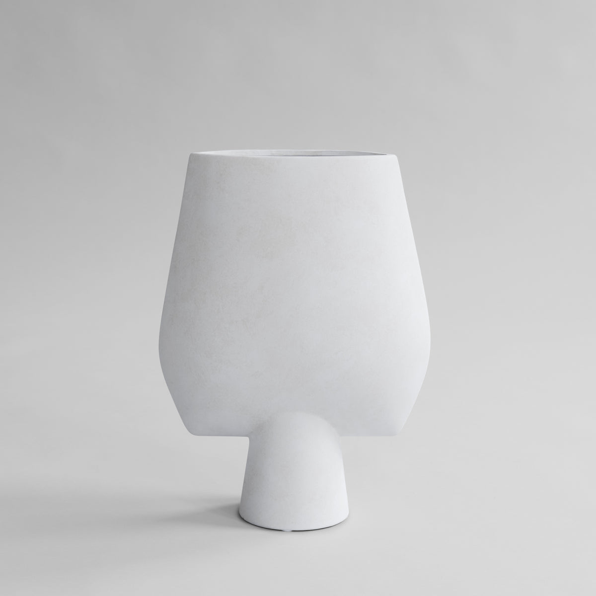 101 CPH Sphere Vase Square, Big - Bone White