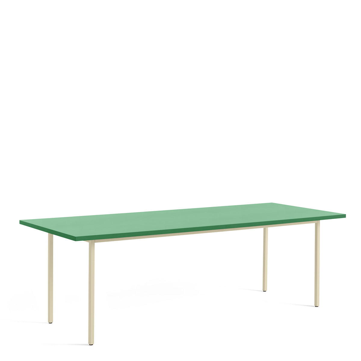 HAY Two-Colour Bord - 240x90 - Ivory - Green Mint