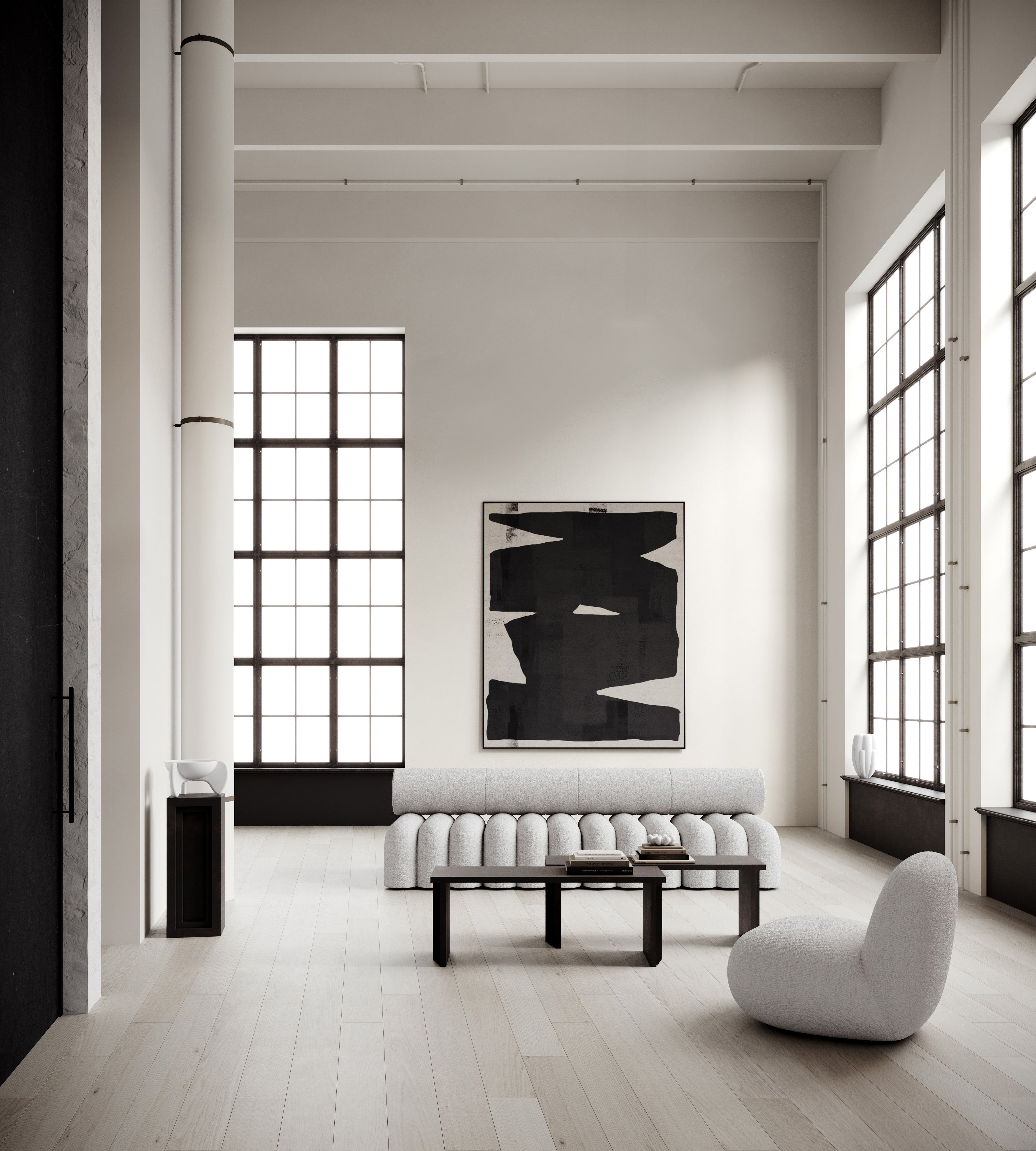 101 CPH Toe Chair, Flat - Off White (CPH 900)