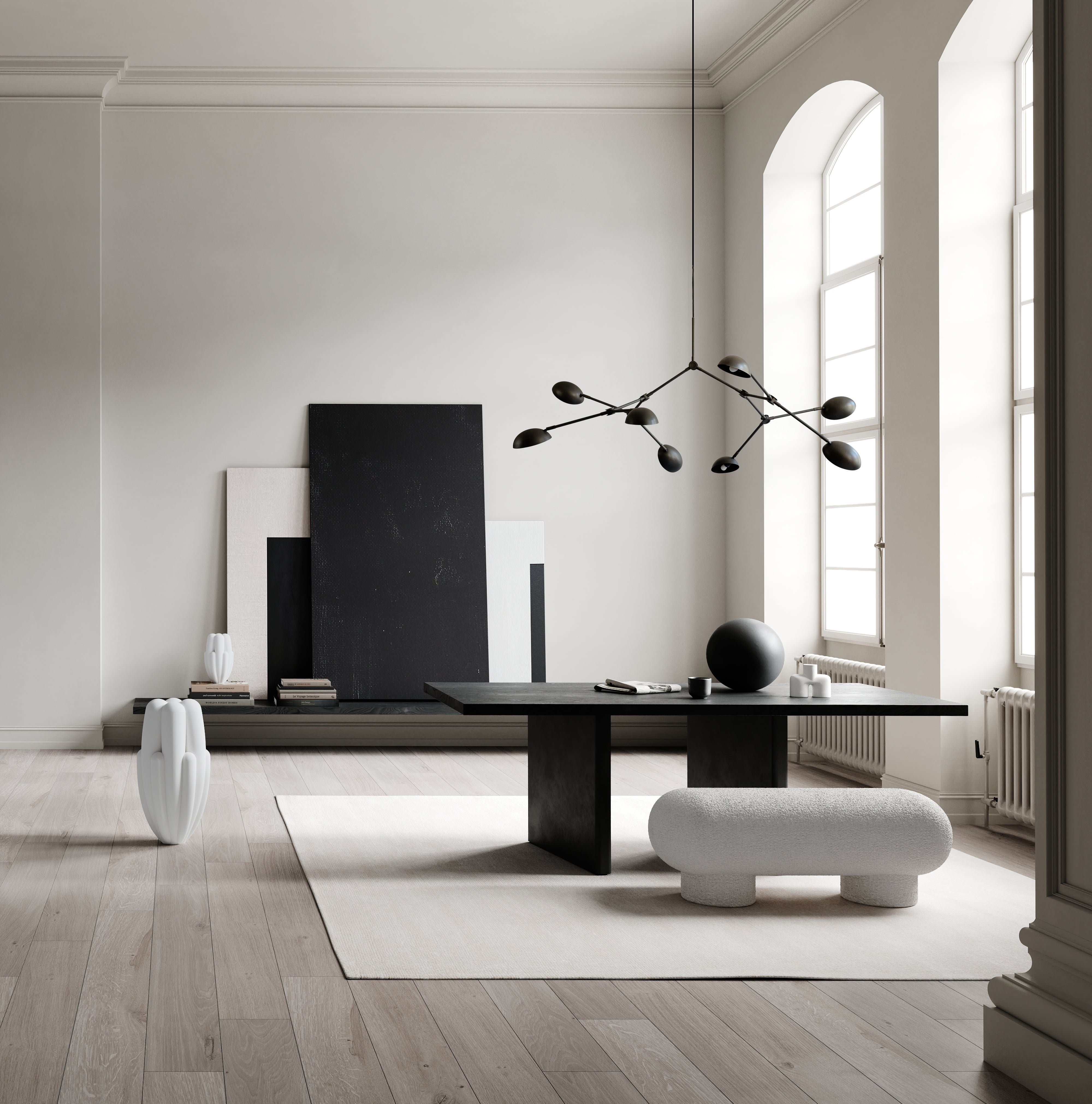 101 CPH Big Foot Bench - Off White (CPH 900)