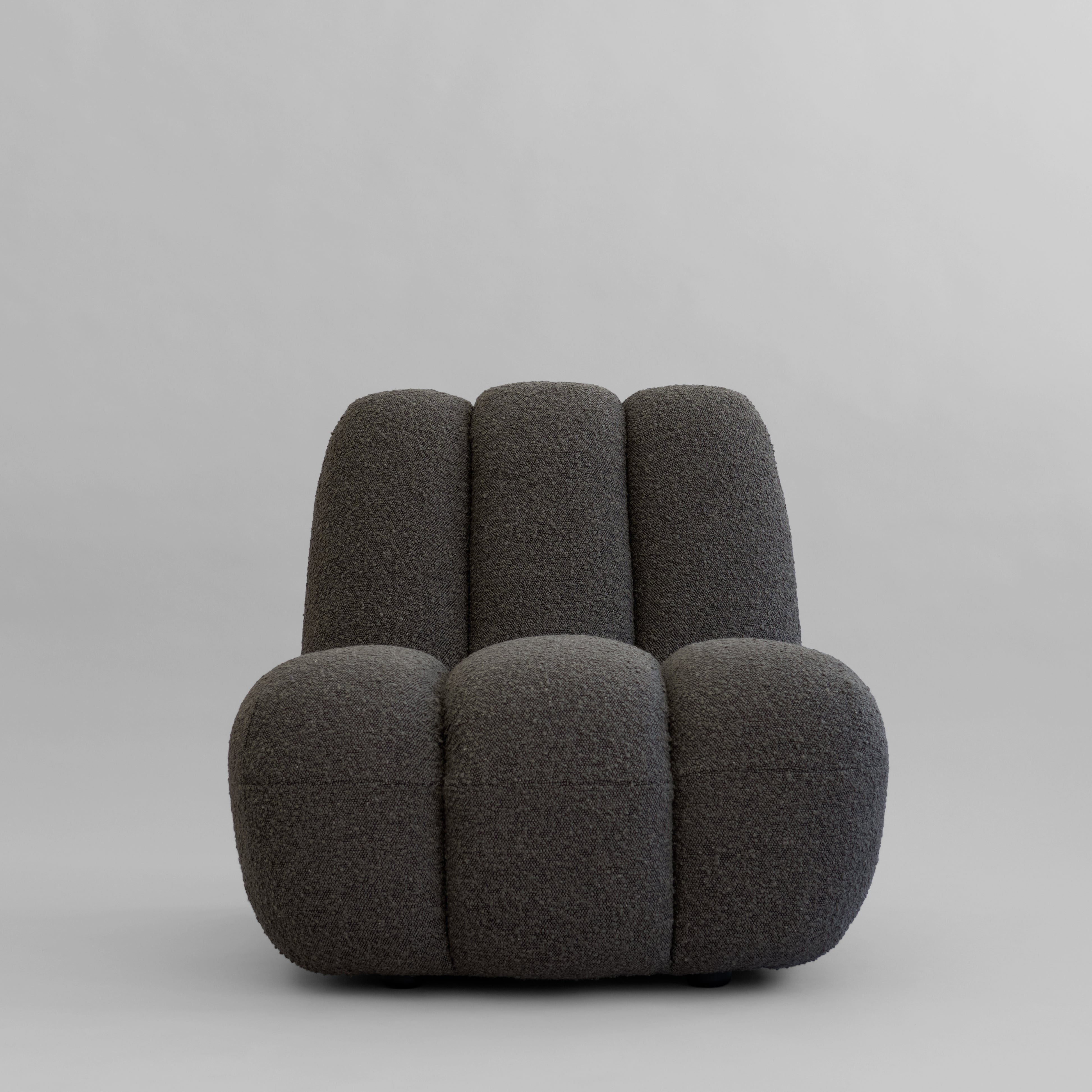 101 CPH Toe Chair - Deep Taupe (A2635)