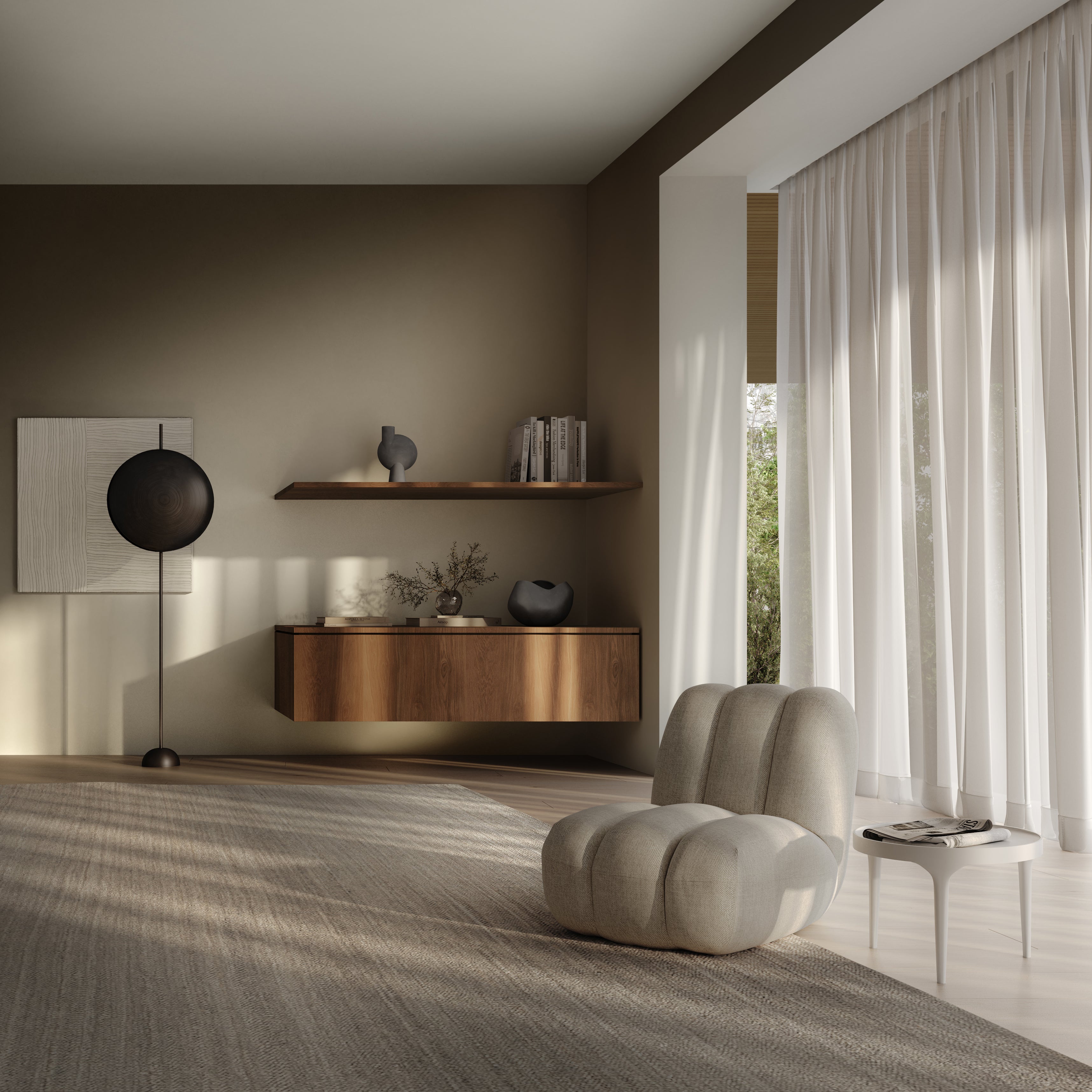 101 CPH Toe Chair - Linen