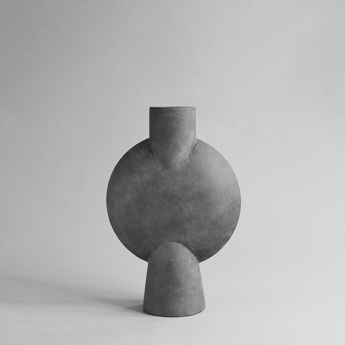 101 CPH Sphere Vase Bubl, Hexa - Dark Grey