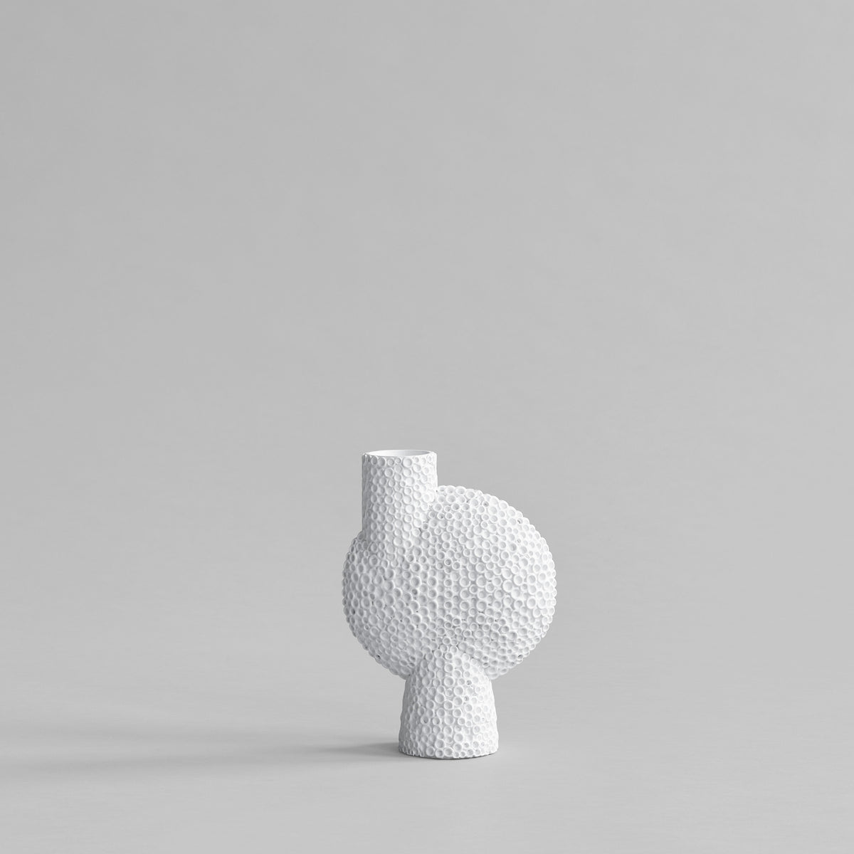 101 CPH Sphere Vase Bubl Shisen, Medio - Bone White