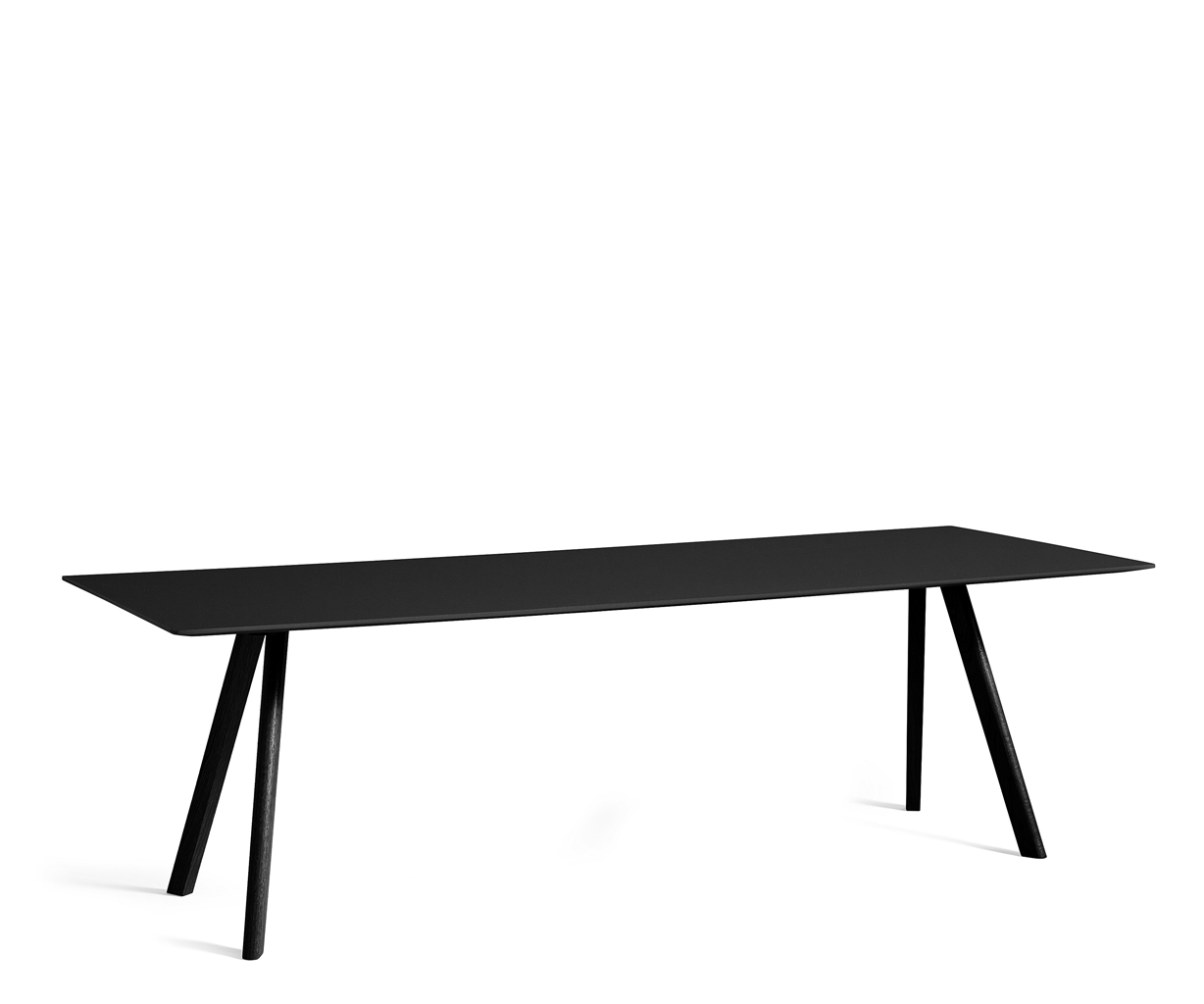HAY CPH30 2.0 Table - 250x90cm - Sort Linolium - Sort