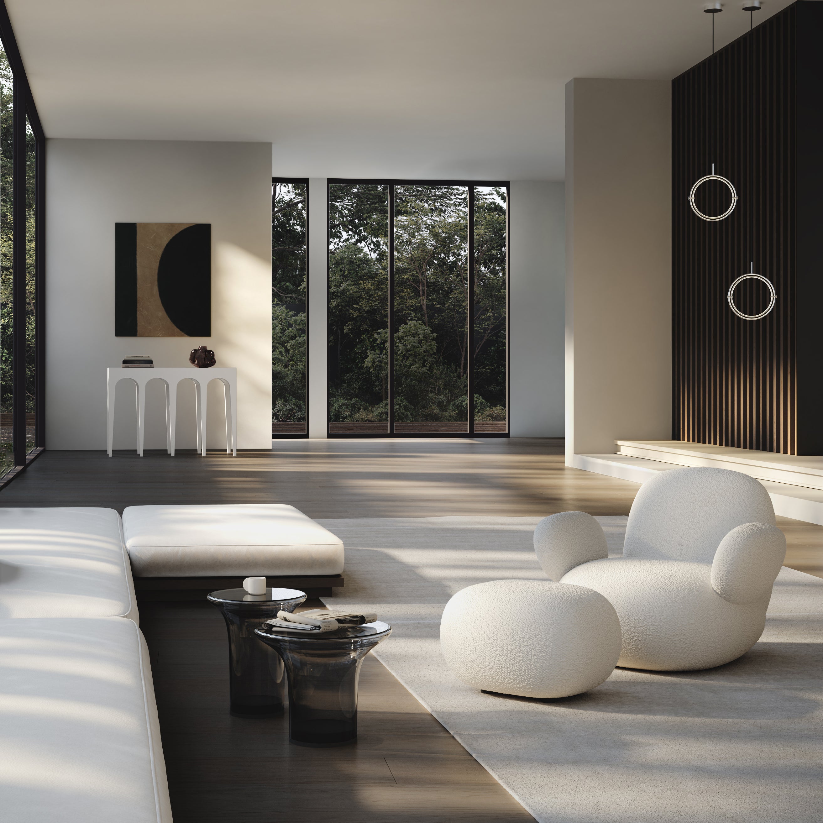 101 CPH Toe Armchair, Flat - Off White (CPH 900)