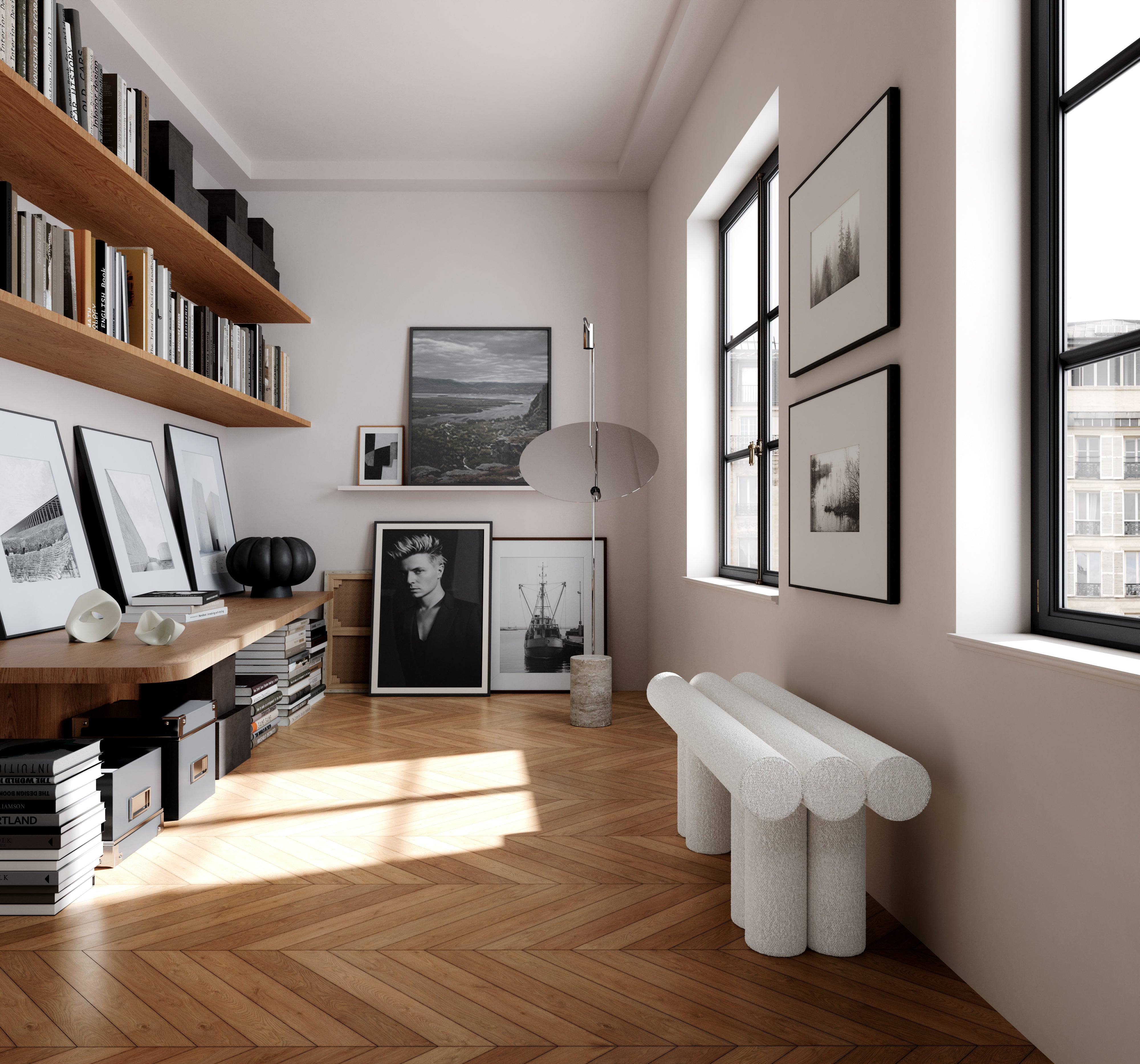 101 CPH Hiro Bench – Off White