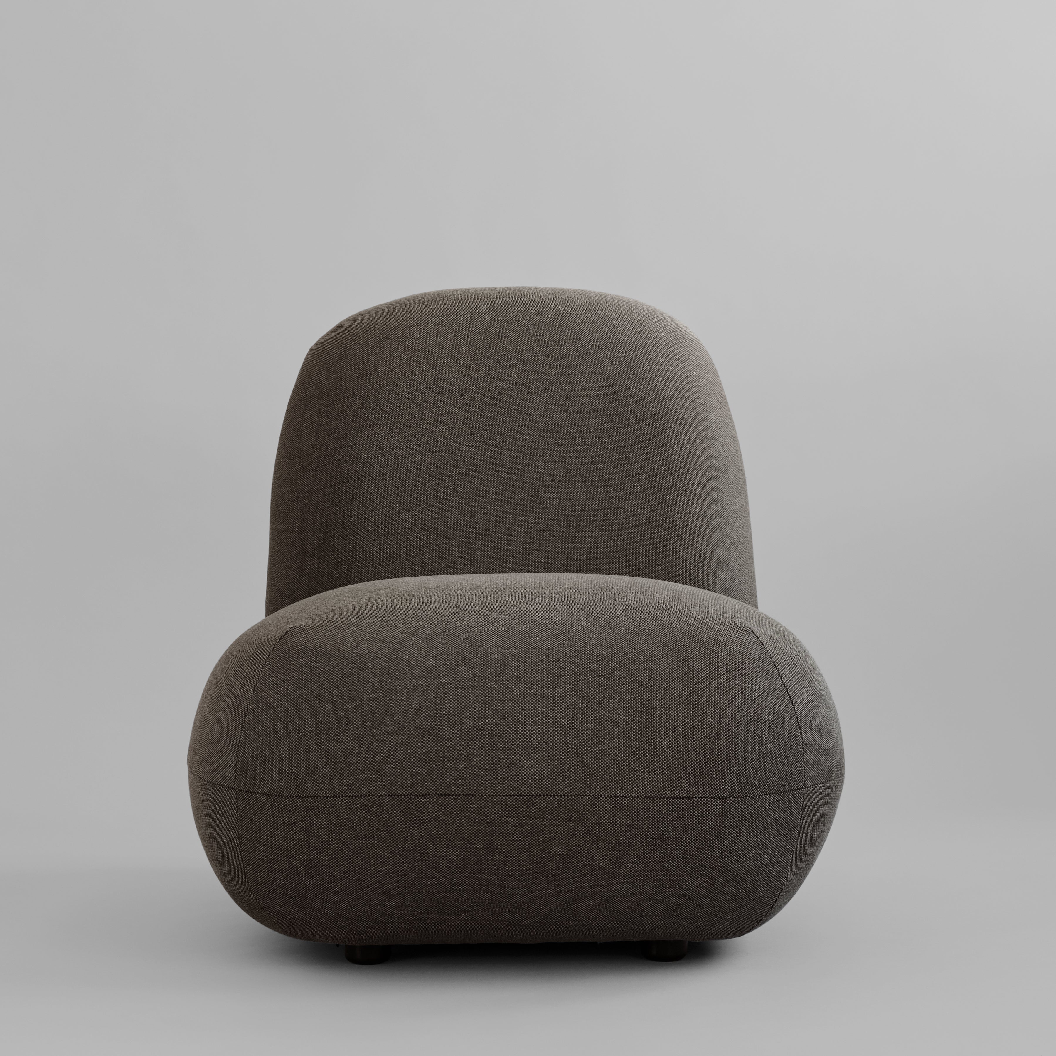 101 CPH Toe Chair, Flat - Stone Gray