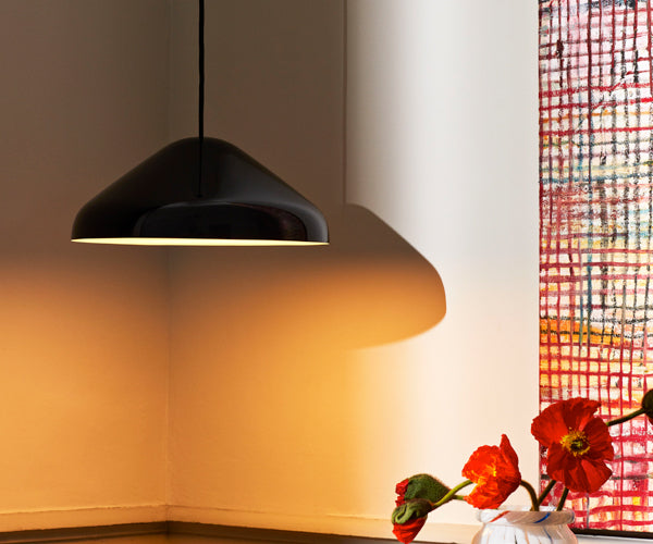 HAY Pao Steel Pendant Lampe 470 - Soft Black