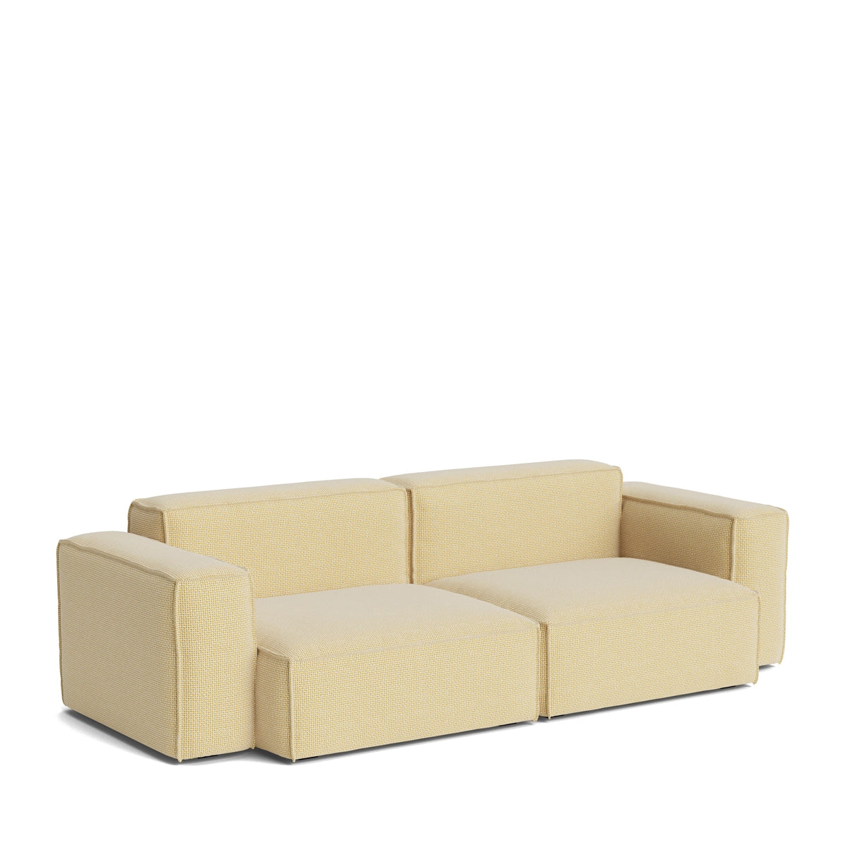 HAY Mags Soft Sofa - 2,5P - Low Arm - Combination 1 - Aftageligt Betræk - Tartaglia 857