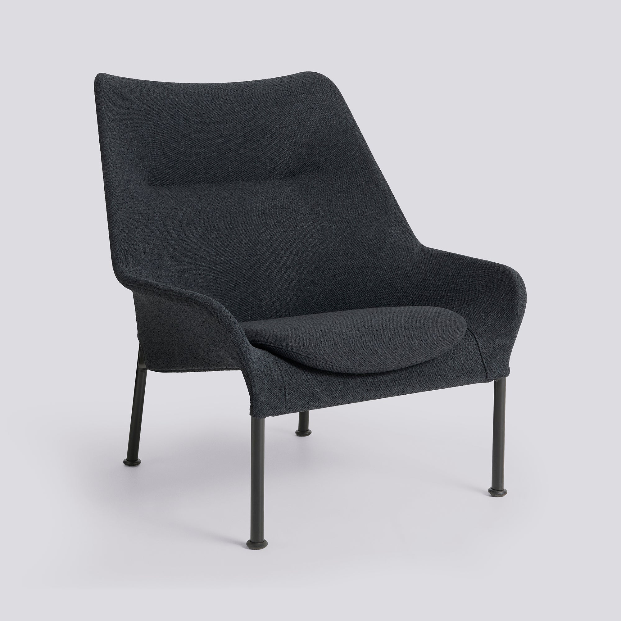 Hay O2 Lounge Chair - Soft Black