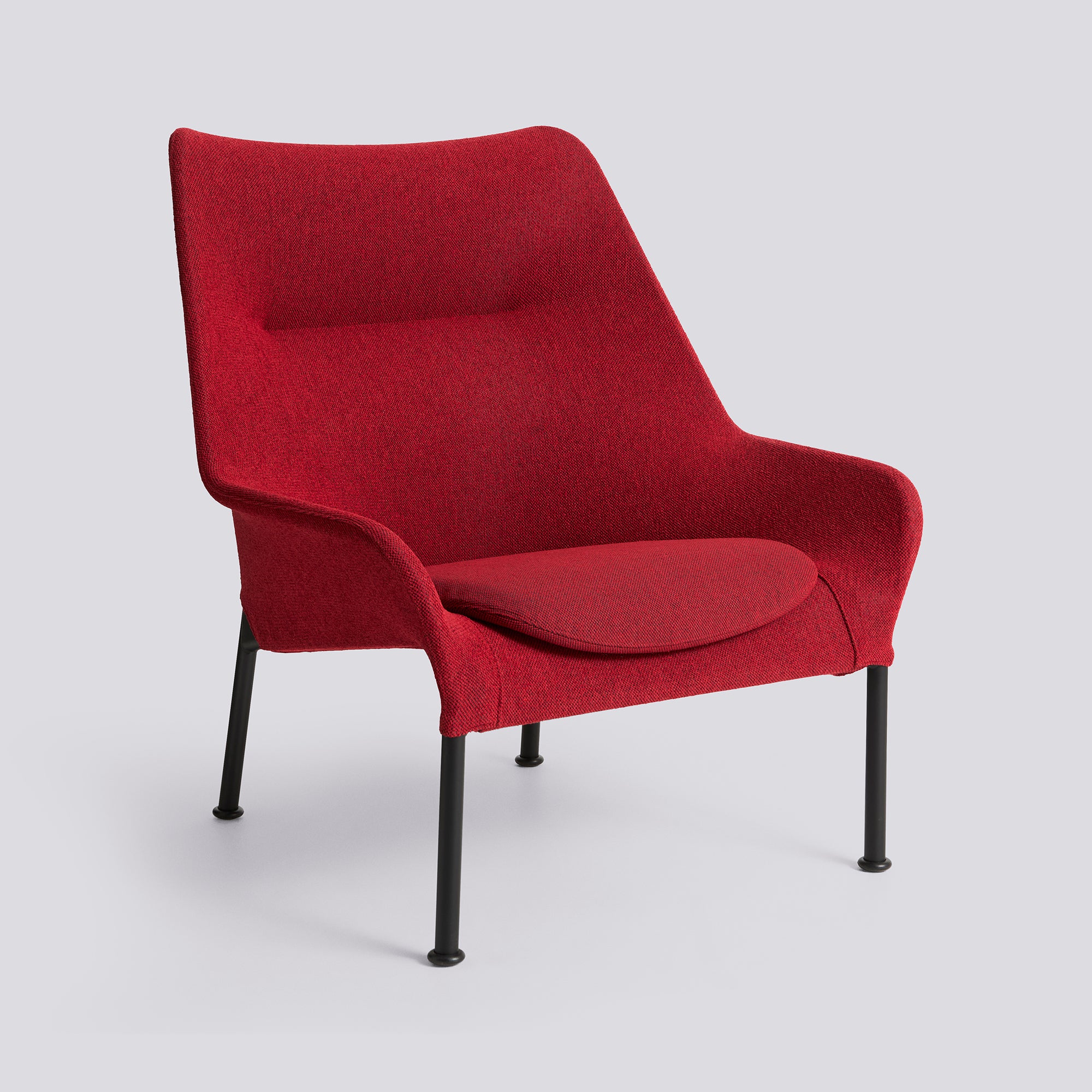 Hay O2 Lounge Chair - Soft Red