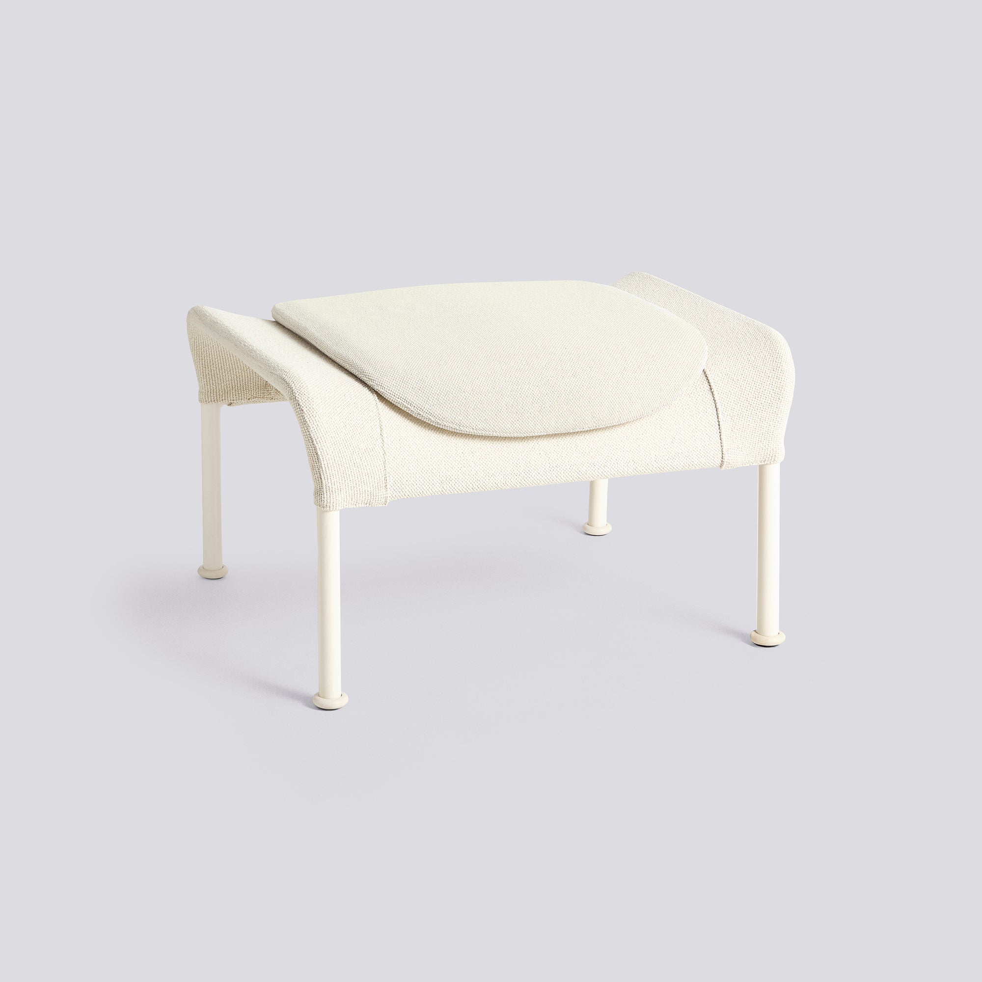 Hay O2 Lounge Ottoman - Soft Cream
