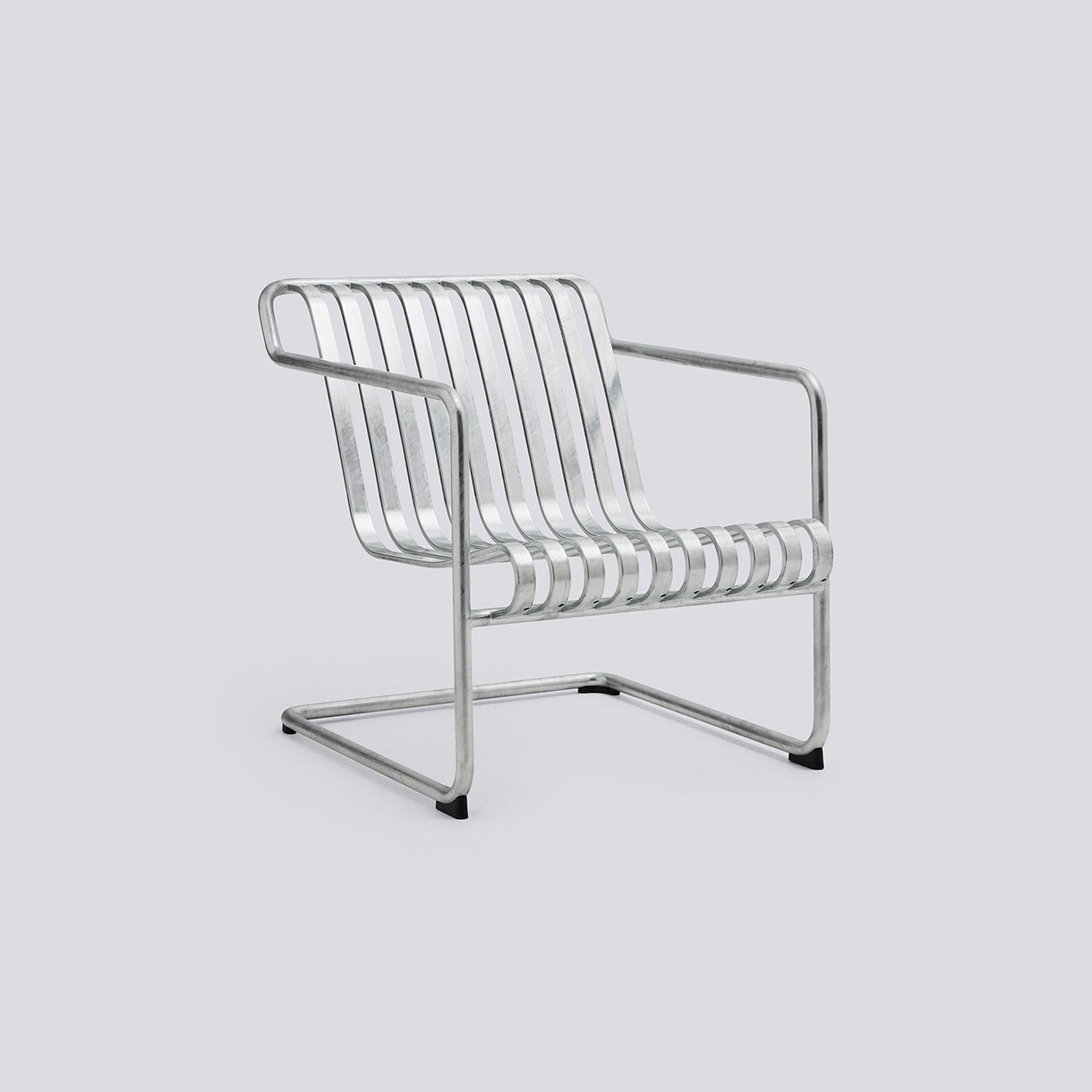 Hay Palissade Cantilever Lounge Chair Low - Galvaniseret