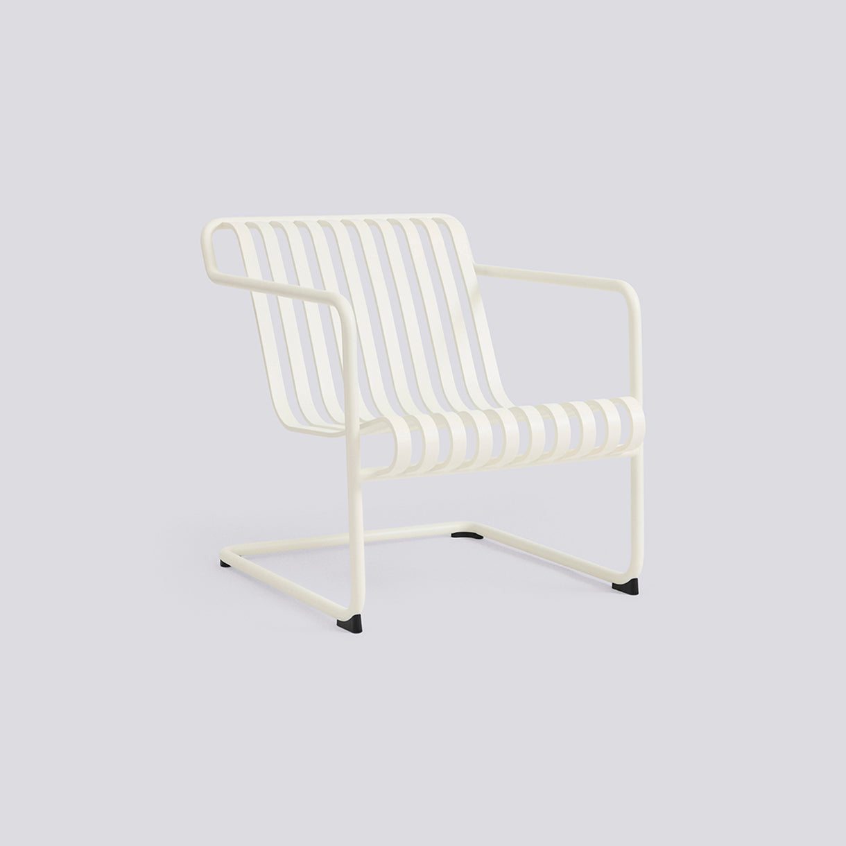 Hay Palissade Cantilever Lounge Chair Low - Cream White