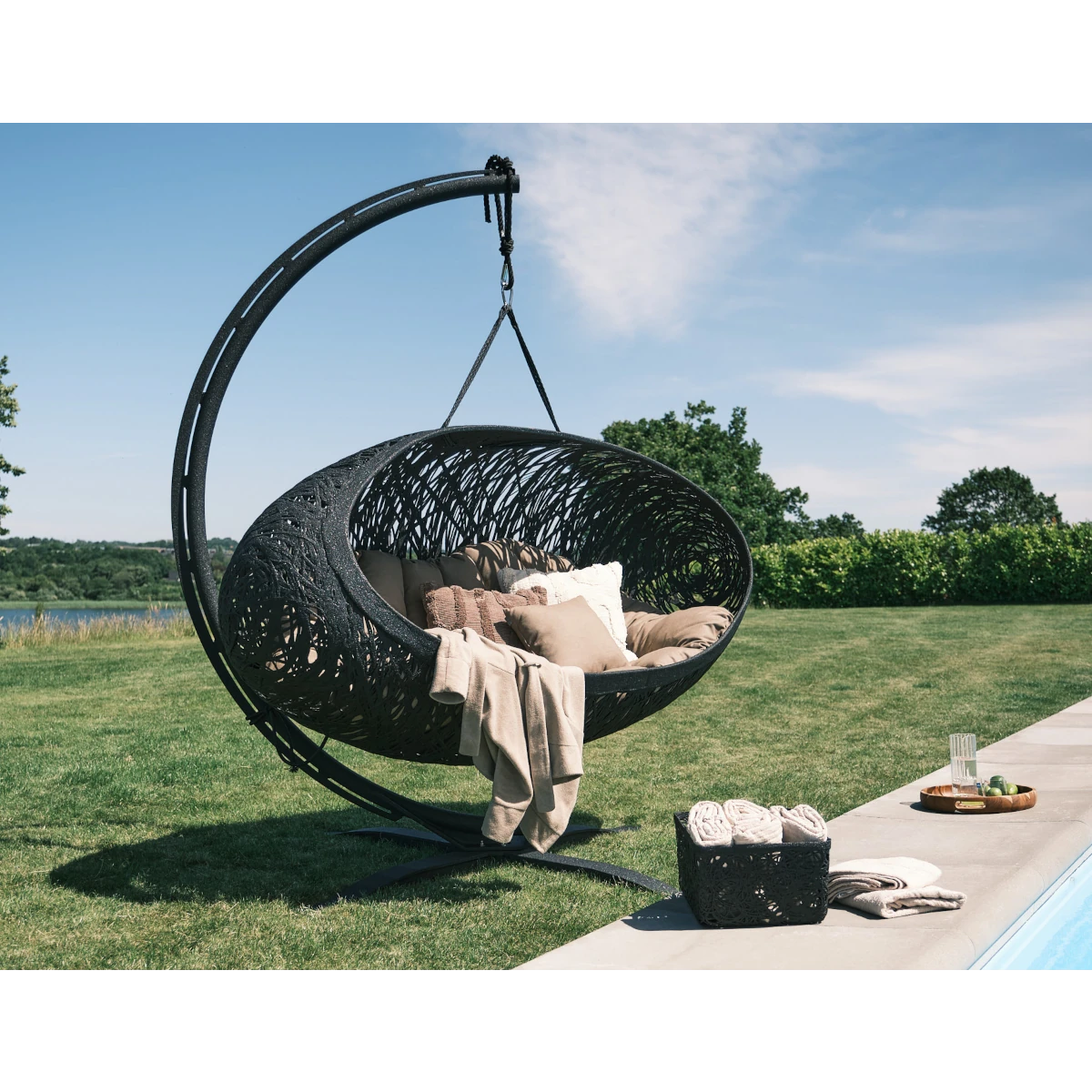 Unknown Nordic Bios Alpha Hanging Lounger - Inkl. Hynde & Pudesæt