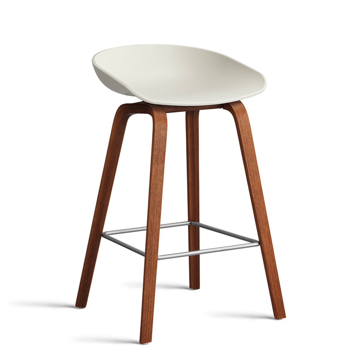 HAY About a Stool - AAS 32 Barstol - Valnød - H:65cm