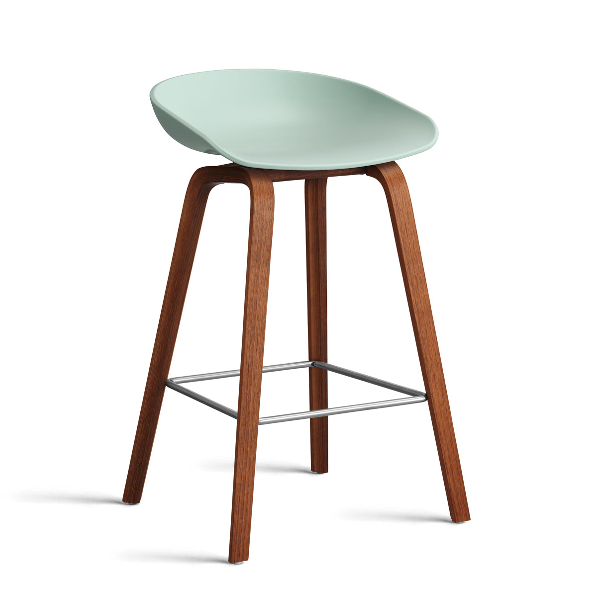 HAY About a Stool - AAS 32 Barstol - Valnød - H:65cm