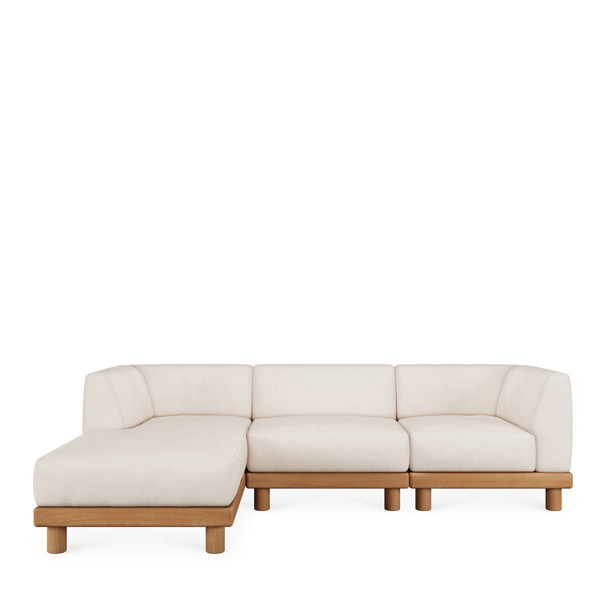 Ethnicraft Monocle Outdoor Modular Sofa Set - 249x166cm.