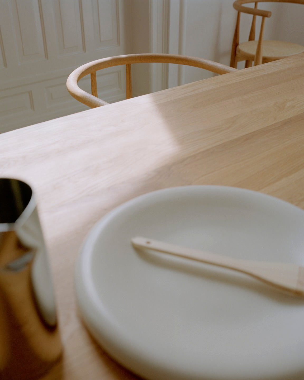 New Works Atlas Dining Table, 250x95, Natural Oak