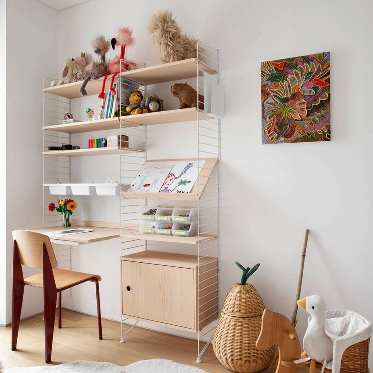 String Children Room - White - Oak - SP-772287