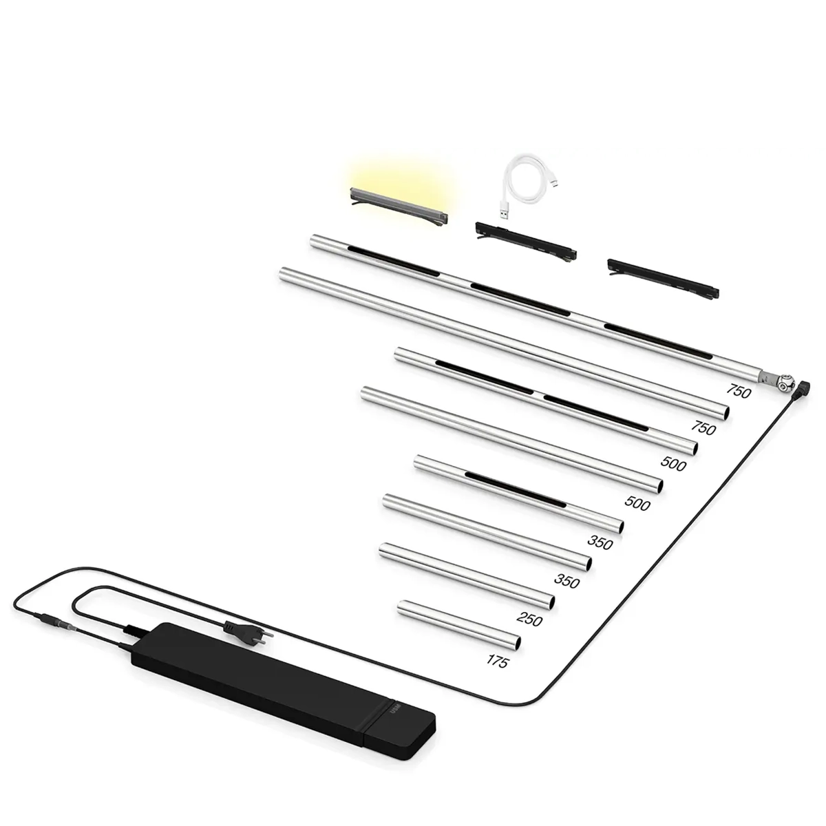 USM Haller Model E2 - E integrates lighting