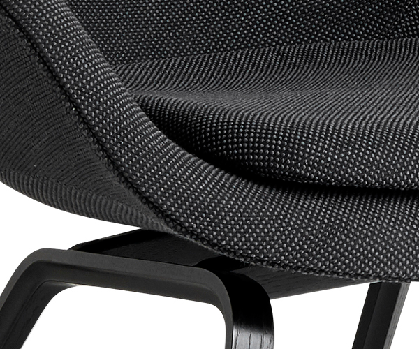 HAY About a Lounge Chair (AAL93) - Dot 1682 03 Anthracite