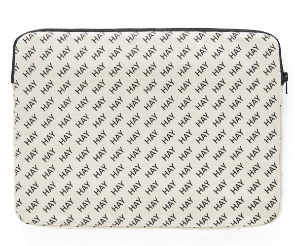 HAY Logo laptop cover - black