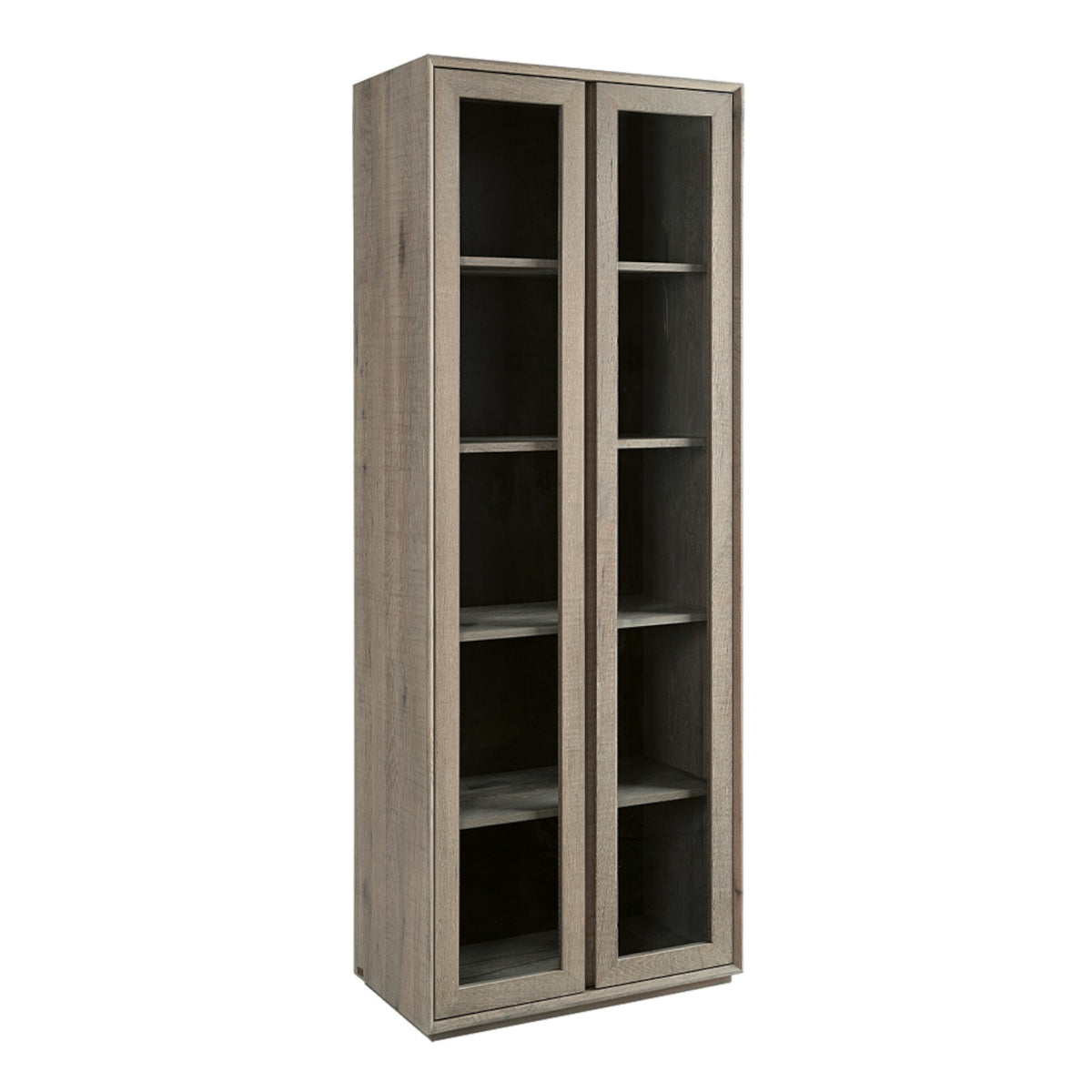 Artwood Vancouver vitrineskab - 210x80x43 - silverstone