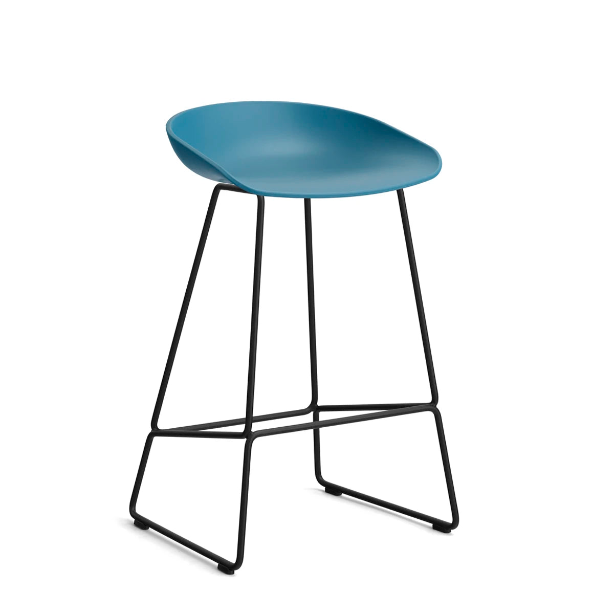 HAY About a Stool - AAS 38 Barstol - Sort Stål - H:65cm