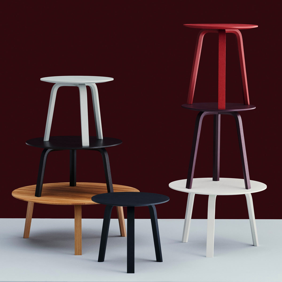 HAY Bella Coffee Table - Ø45xH:49cm