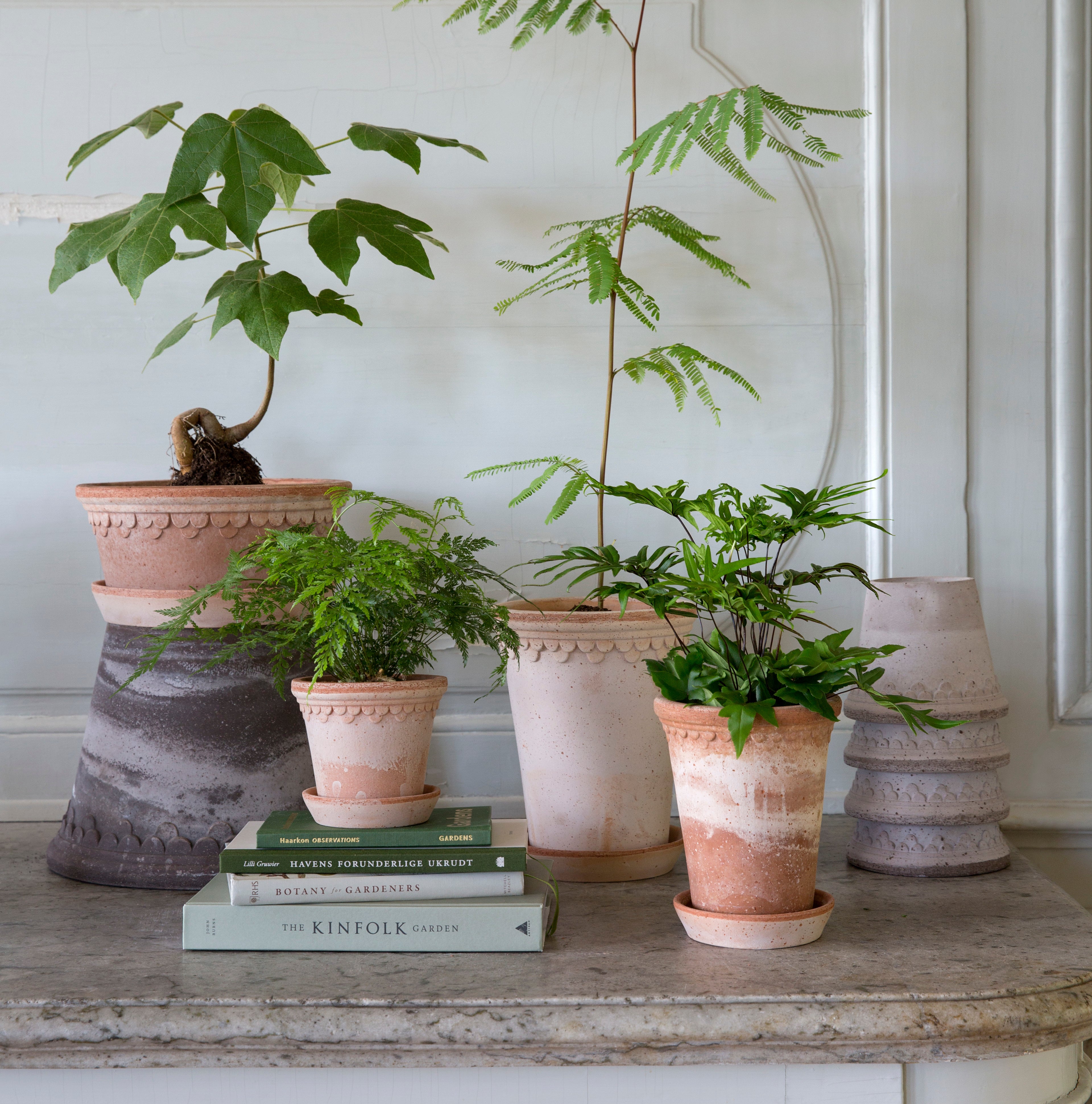 Bergs Potter Københavner krukke - 21x18 - rosa terracotta