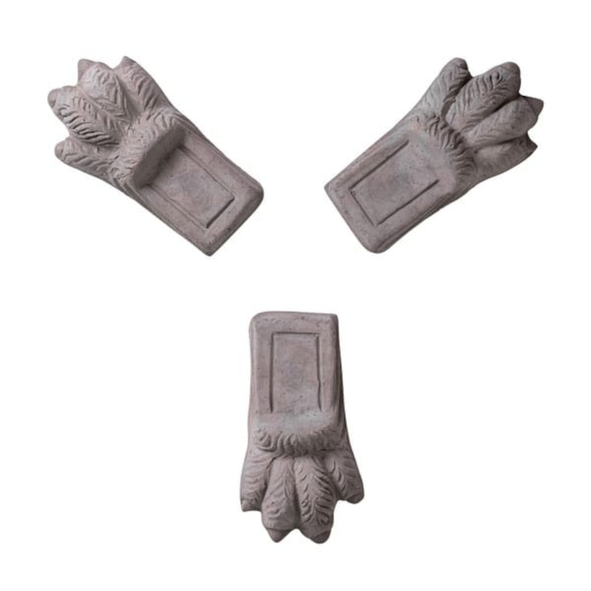 Bergs Potter Lion krukkefødder - 1 stk - grå terracotta