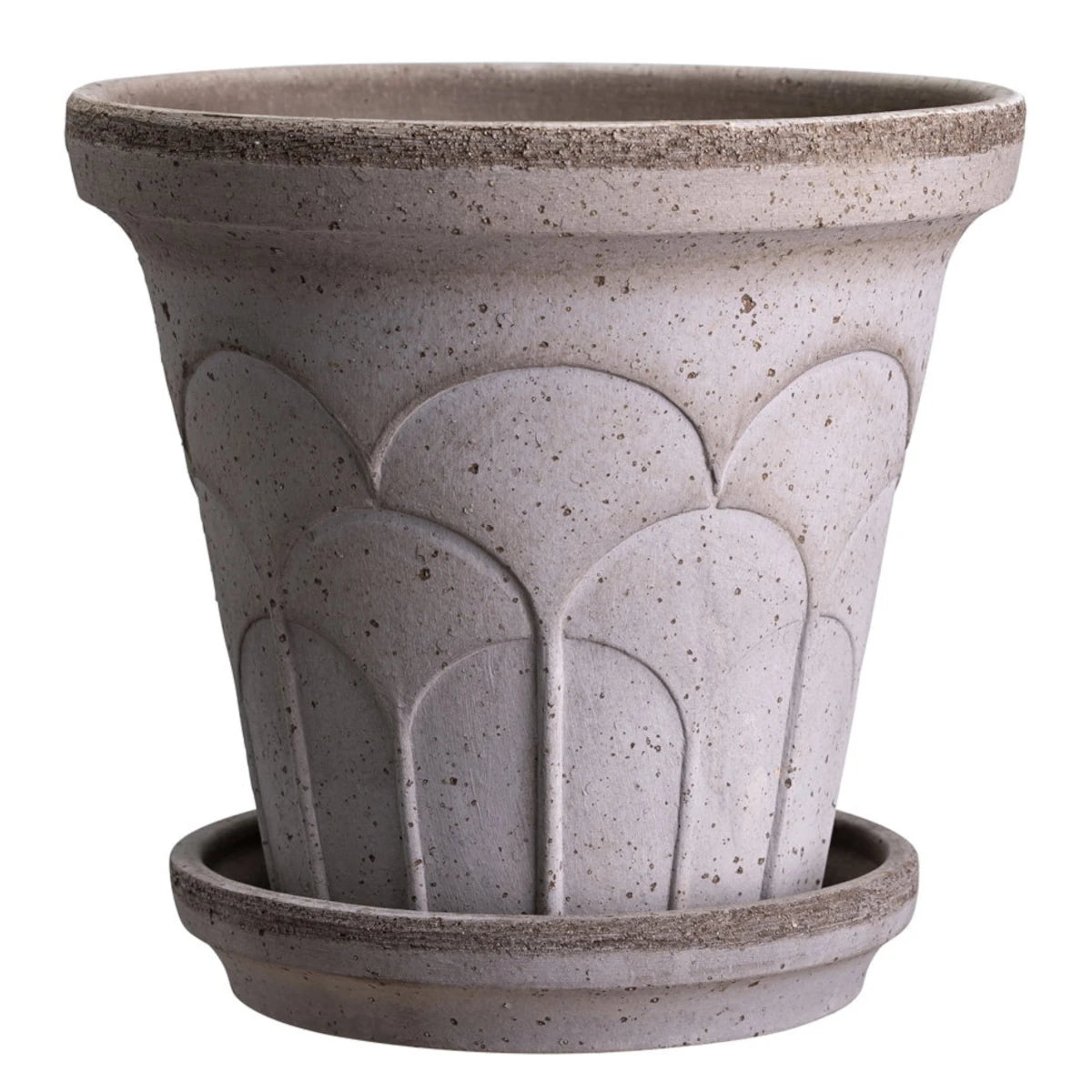 Bergs Potter Fleur krukke - 18x20 - grå terracotta