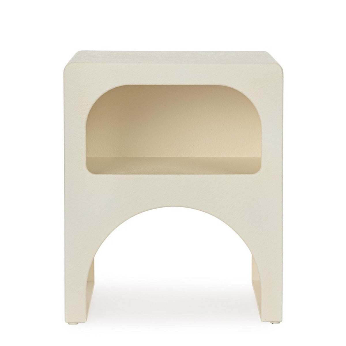 Creamy sengebord - 39,5x48,5 - light beige