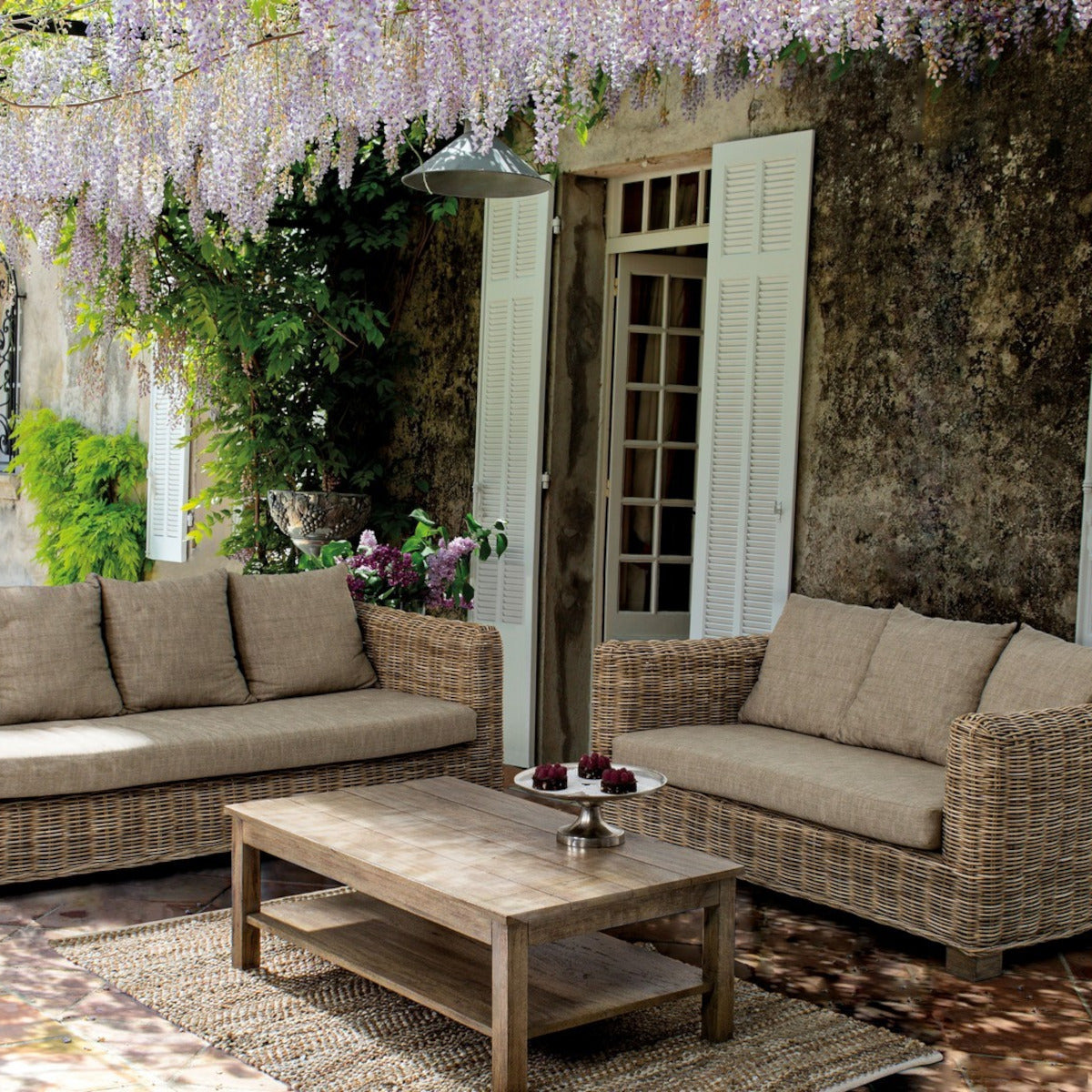 Fortaleza sofa - 162 - kubu rattan