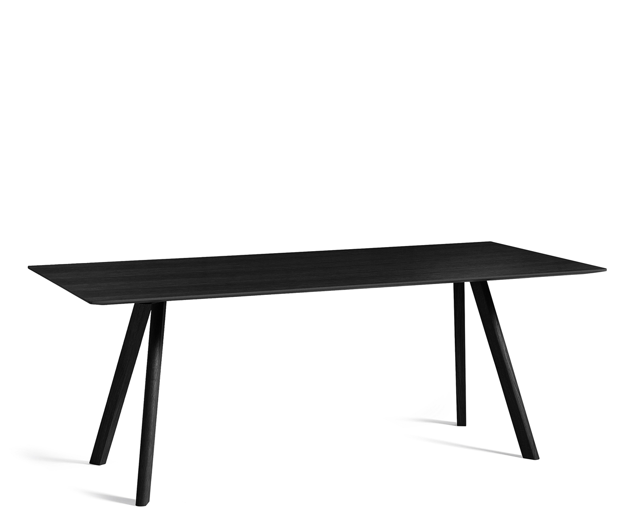 HAY CPH30 2.0 Table - 200x90cm - Sort Eg Finer - Sort
