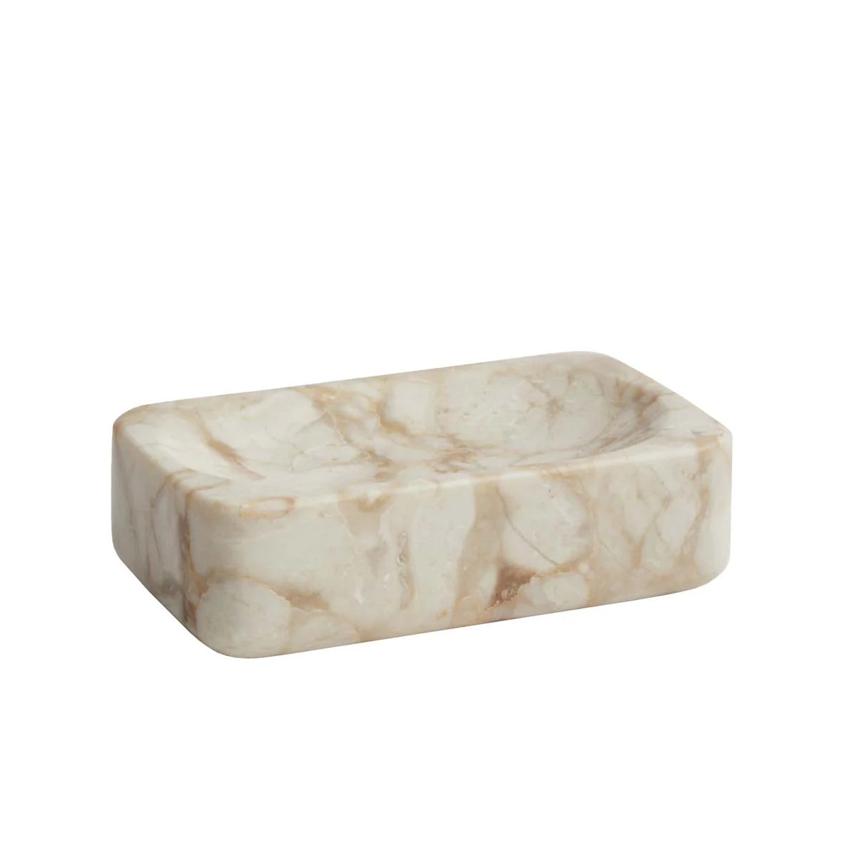 Aquanova Blake sæbeskål - sand natursten - 12x7
