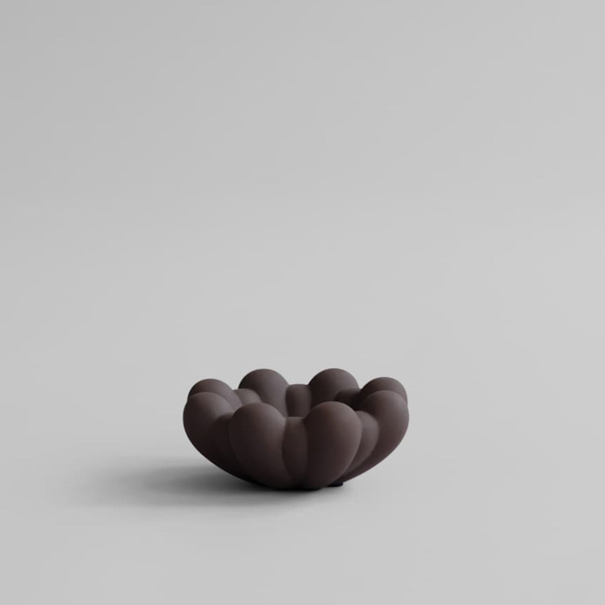 101 CPH Bloom tray - mini - chocolate brown