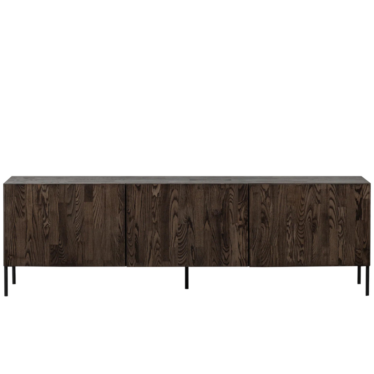 Woood Bono Gravure TV skænk - ash brown - 56x180x46