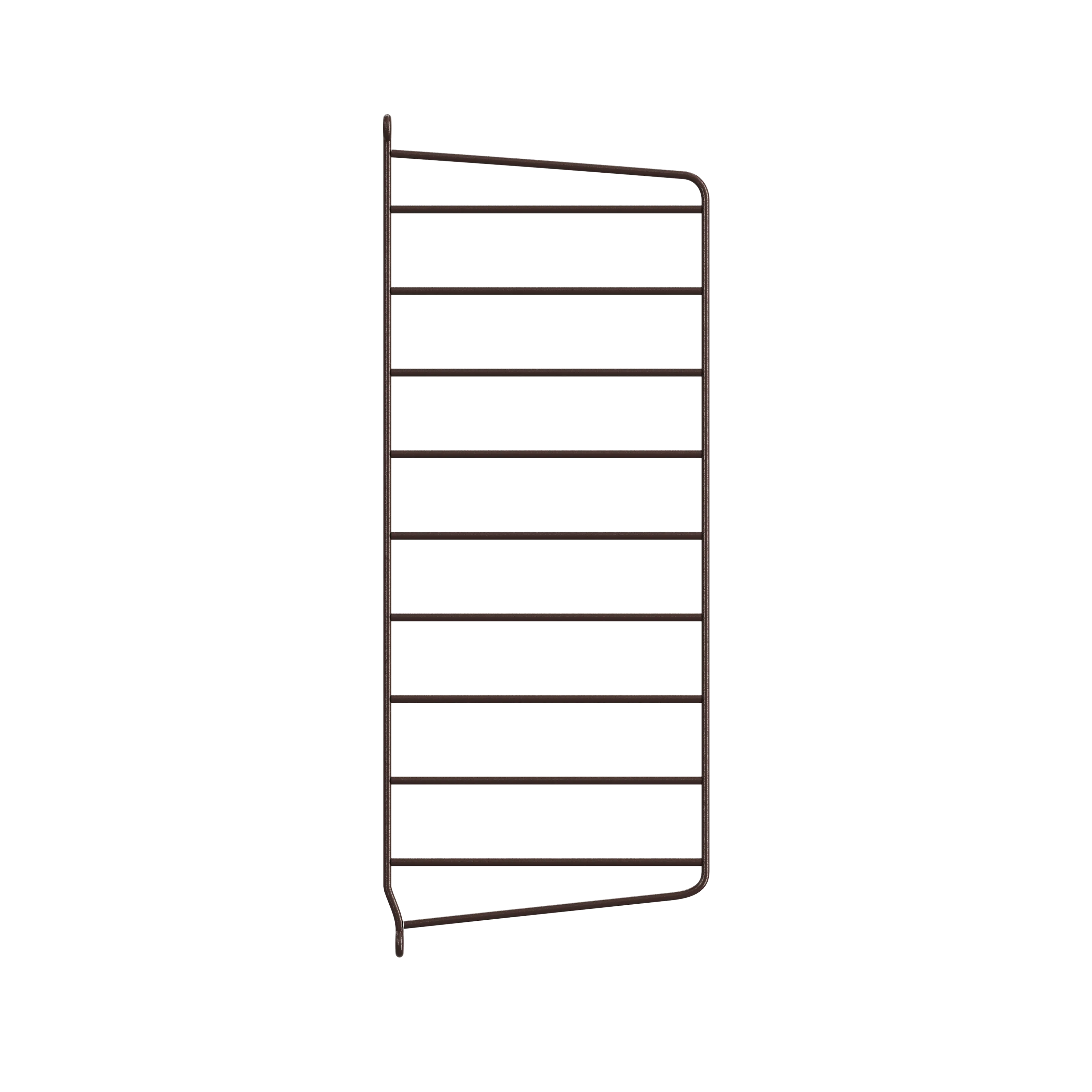String Wall Panel D20 x H50, Dark brown, 2-pack