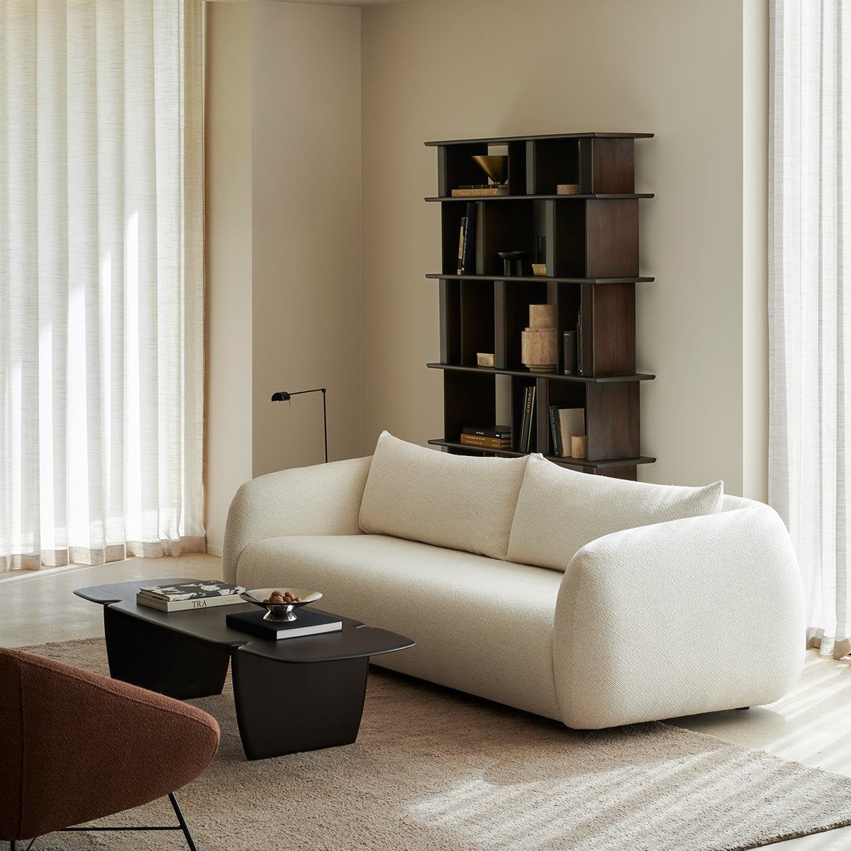 Ethnicraft Contour sofa - Chalk
