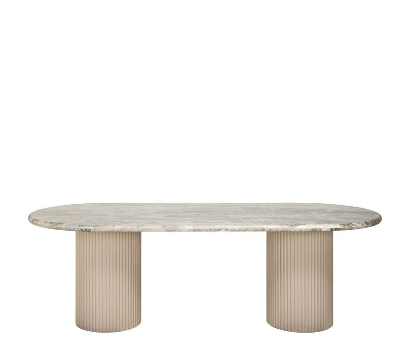 Richmond Interiors Coronel spisebord - 240x100 - beige