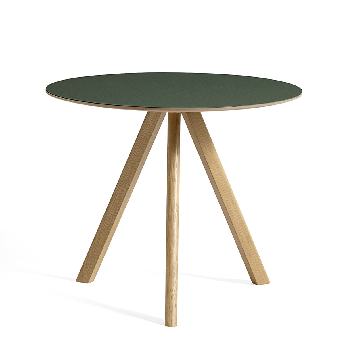 HAY CPH20 Round Table - Ø90cm - Eg - Linolium Top