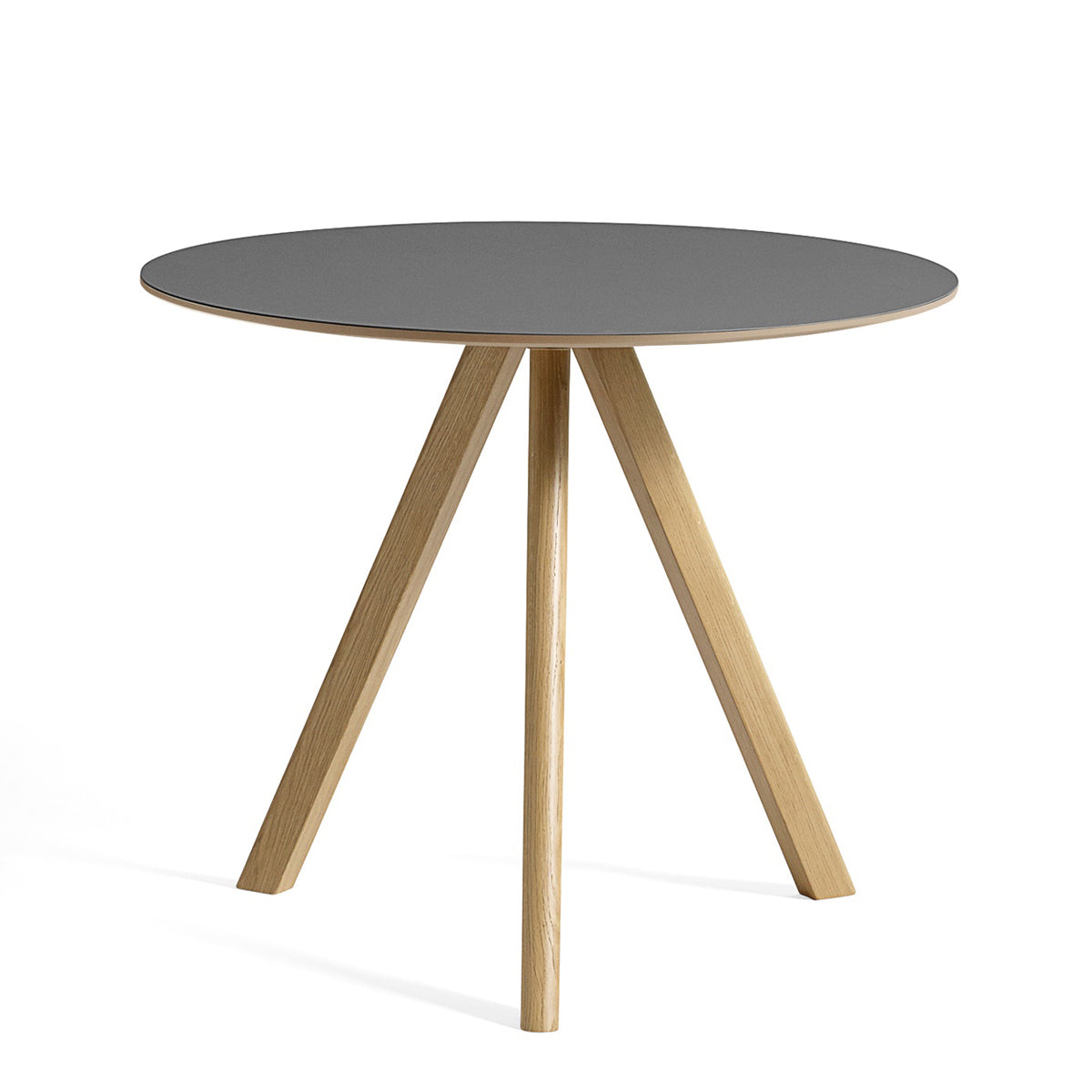 HAY CPH20 Round Table - Ø90cm - Eg - Linolium Top